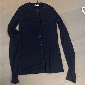 Reiss women  black cardigan Top size XS new with tag